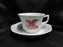 Wedgwood American Eagle, Red/Rust: Cup & Saucer Set (s), 2 5/8", As Is