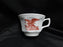 Wedgwood American Eagle, Red/Rust: Cup & Saucer Set (s), 2 5/8", As Is