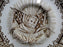 Meakin Americana Brown, Scene, Ironstone: Cup & Saucer Set, 3", As Is