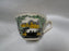 Mason's Leeds, Scene: Demitasse Cup & Saucer Set, 2", As Is