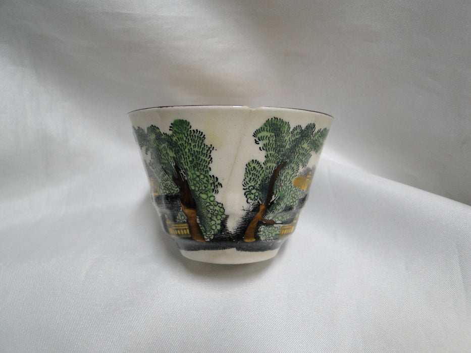 Mason's Leeds, Scene: Demitasse Cup & Saucer Set, 2", As Is