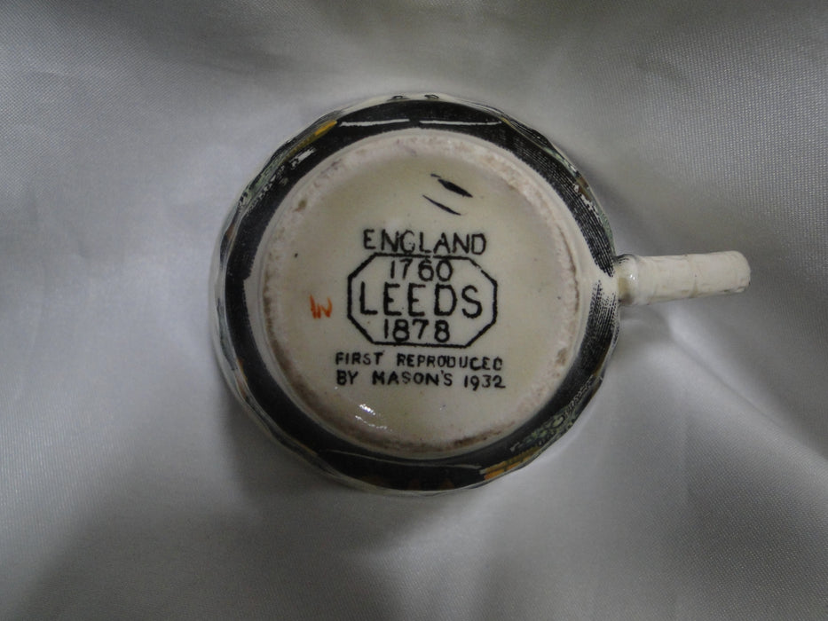 Mason's Leeds, Scene: Demitasse Cup & Saucer Set, 2", As Is