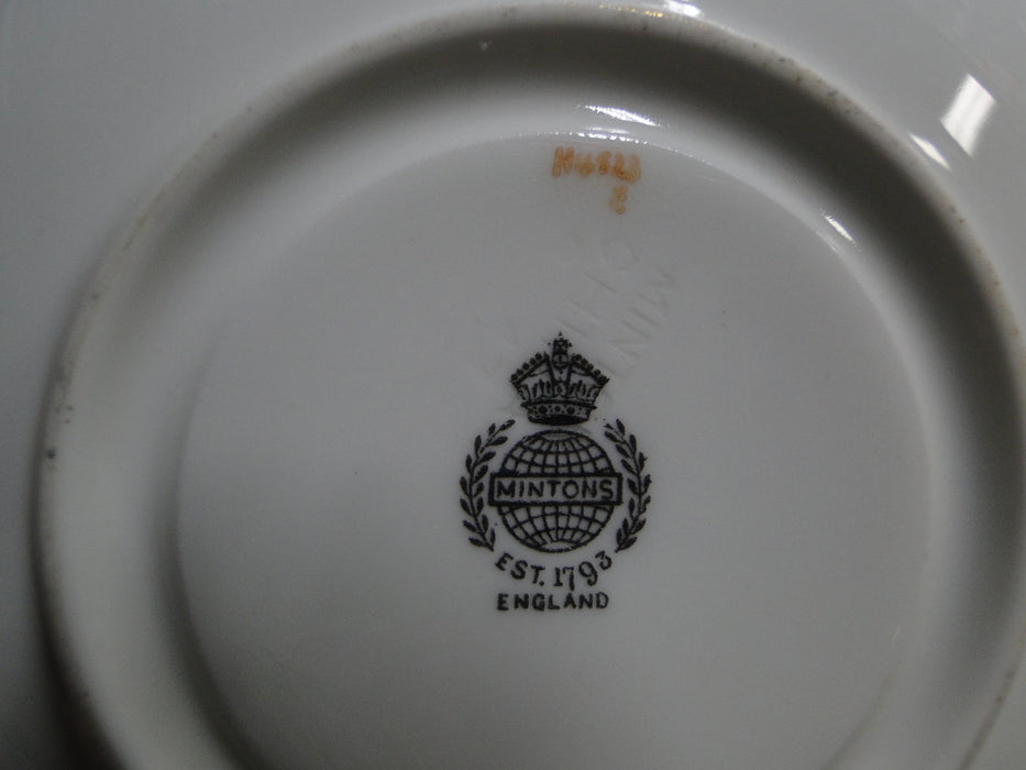 Minton H4523, Encrusted Gold, Cream Band: 5 5/8" Saucer (s) Only, No Cup