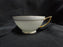 Minton H4523, Encrusted Gold, Cream Band: Cup & Saucer Set, 2"