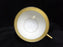 Minton H4523, Encrusted Gold, Cream Band: Cup & Saucer Set, 2"