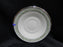 Lenox Memoir, Green Florals, Platinum Trim: 6" Saucer Only, As Is