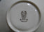 Lenox Memoir, Green Florals, Platinum Trim: 6" Saucer Only, As Is