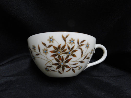 Lenox Starlight, Brown Flowers, Gold Trim: Cup & Saucer Set (s), 2" Tall
