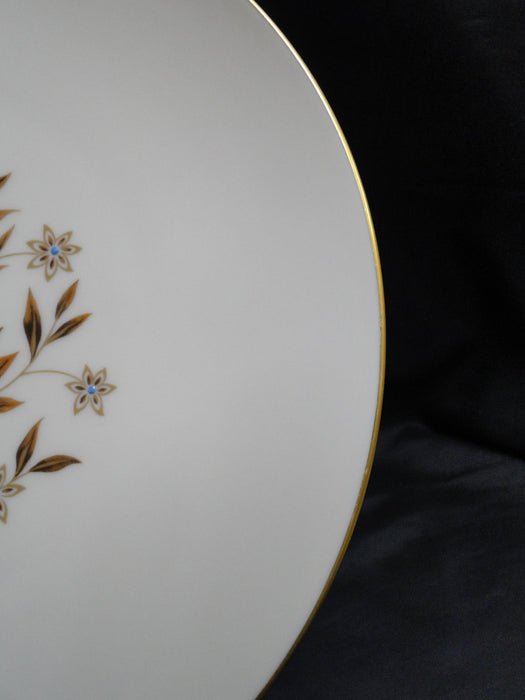 Lenox Starlight, Brown Flowers, Gold Trim: Dinner Plate (s), 10 3/8"