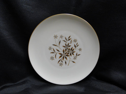 Lenox Starlight, Brown Flowers, Gold Trim: Salad Plate (s), 7 7/8"