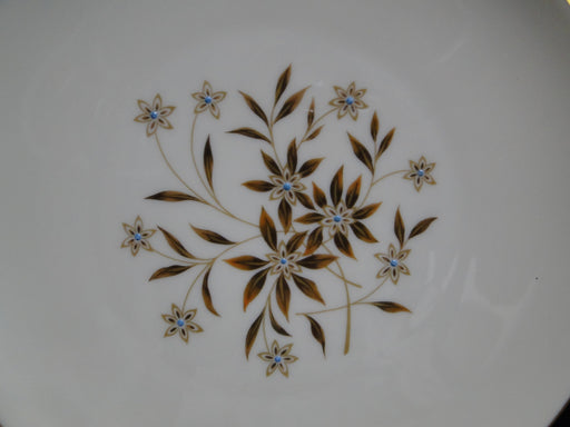 Lenox Starlight, Brown Flowers, Gold Trim: Salad Plate (s), 7 7/8"
