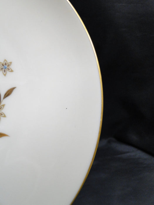 Lenox Starlight, Brown Flowers, Gold Trim: Salad Plate (s), 7 7/8"