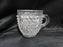 Columbia Double Eye Hobnail w/ Decorative Band, Pressed: 3" Tall Cup Only