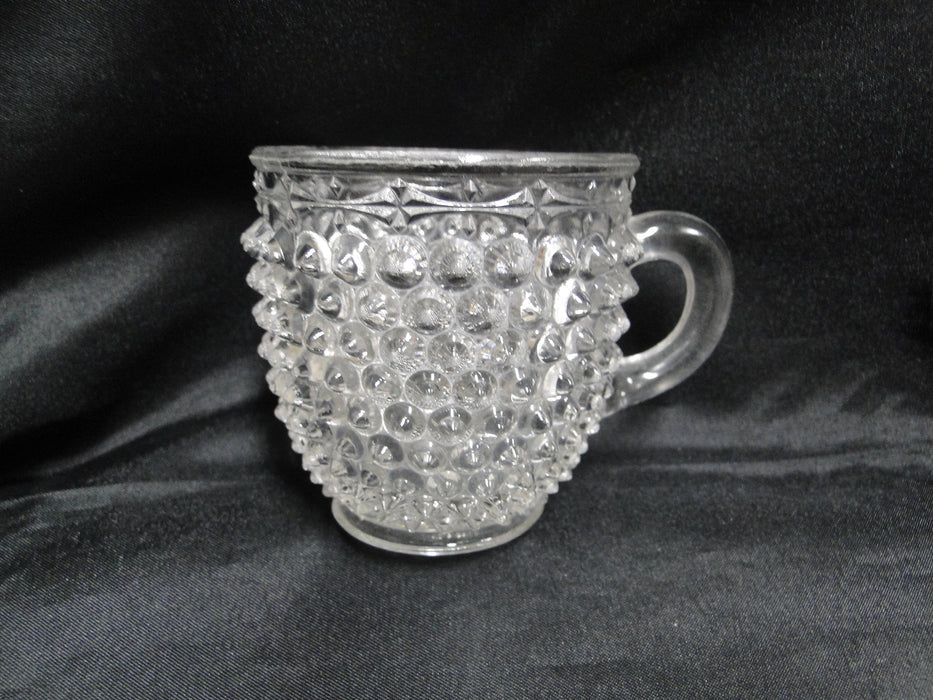 Columbia Double Eye Hobnail w/ Decorative Band, Pressed: 3" Tall Cup Only