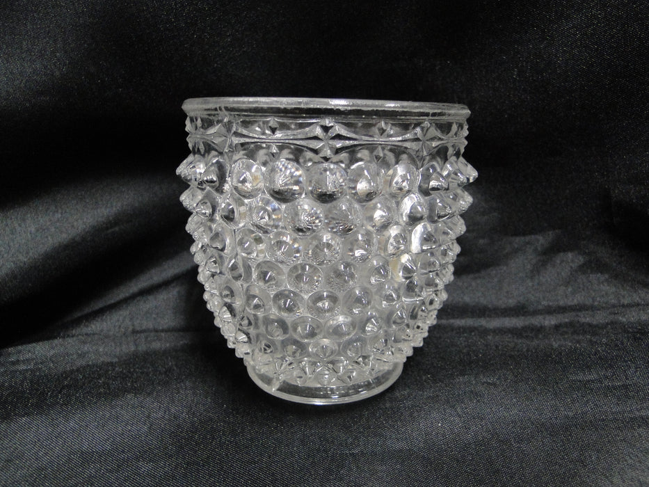 Columbia Double Eye Hobnail w/ Decorative Band, Pressed: 3" Tall Cup Only