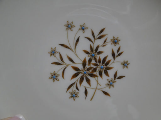 Lenox Starlight, Brown Flowers, Gold Trim: Bread Plate (s), 6 1/4"