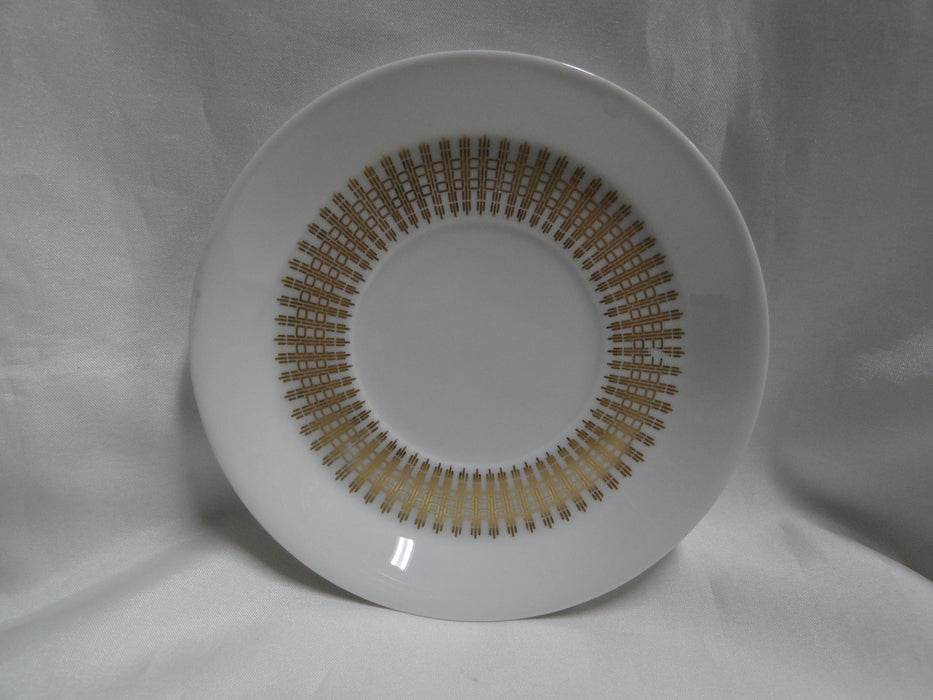 Rosenthal Palais, Gold Boxes & Lines: 5 3/4" Saucer Only, No Cup