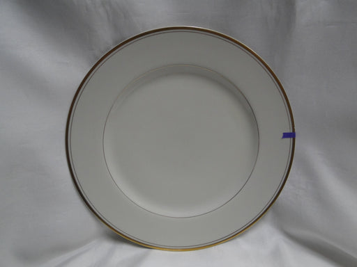 Fitz & Floyd Palais Buff, Gold Trim & Verge: Dinner Plate, 10 1/4", As Is
