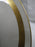 Flintridge Theme, Wide Gold Band on Ivory, Coupe Shape: Dinner Plate (s) 10 3/4"