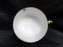 Redon, M (PL Limoges), White w/ Panels, Thick Gold: Cup & Saucer Set, 2", As Is