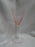 Fostoria Versailles Pink, Etched: Water or Wine Goblet (s), 8 1/4" Tall