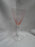 Fostoria Versailles Pink, Etched: Water or Wine Goblet (s), 8 1/4" Tall