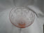 Fostoria Versailles Pink, Etched: Water or Wine Goblet (s), 8 1/4" Tall
