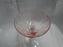 Fostoria Versailles Pink, Etched: Champagne / Tall Sherbet (s), 6" Tall