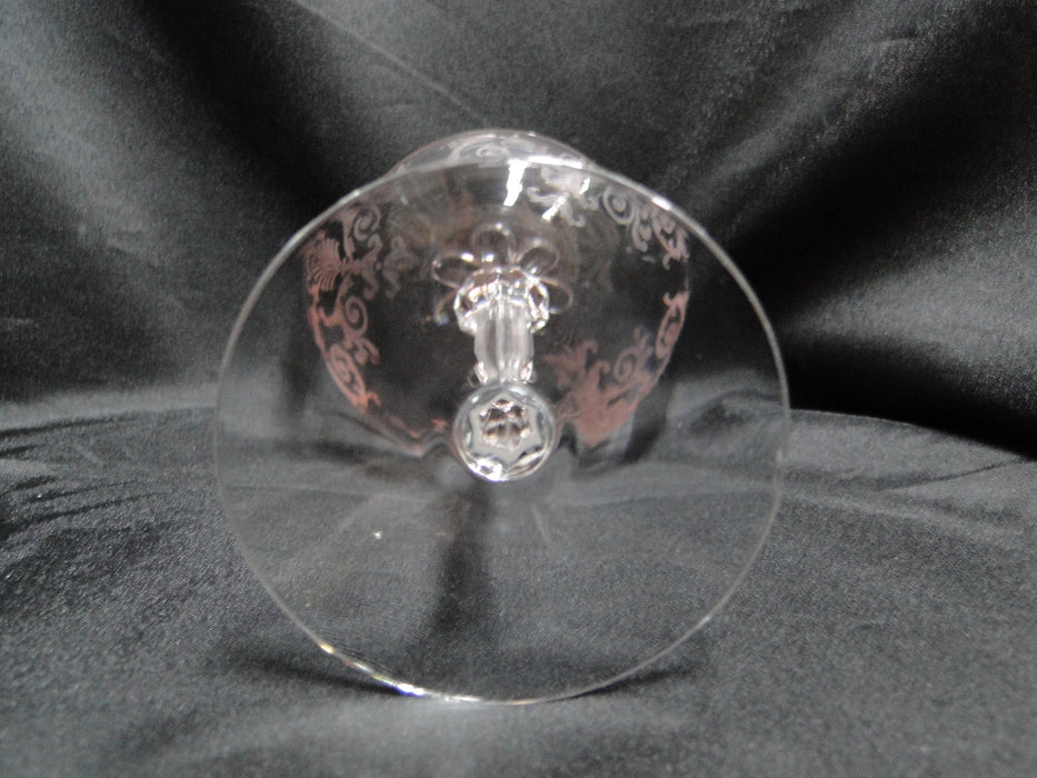 Fostoria Versailles Pink, Etched: Champagne / Tall Sherbet (s), 6" Tall