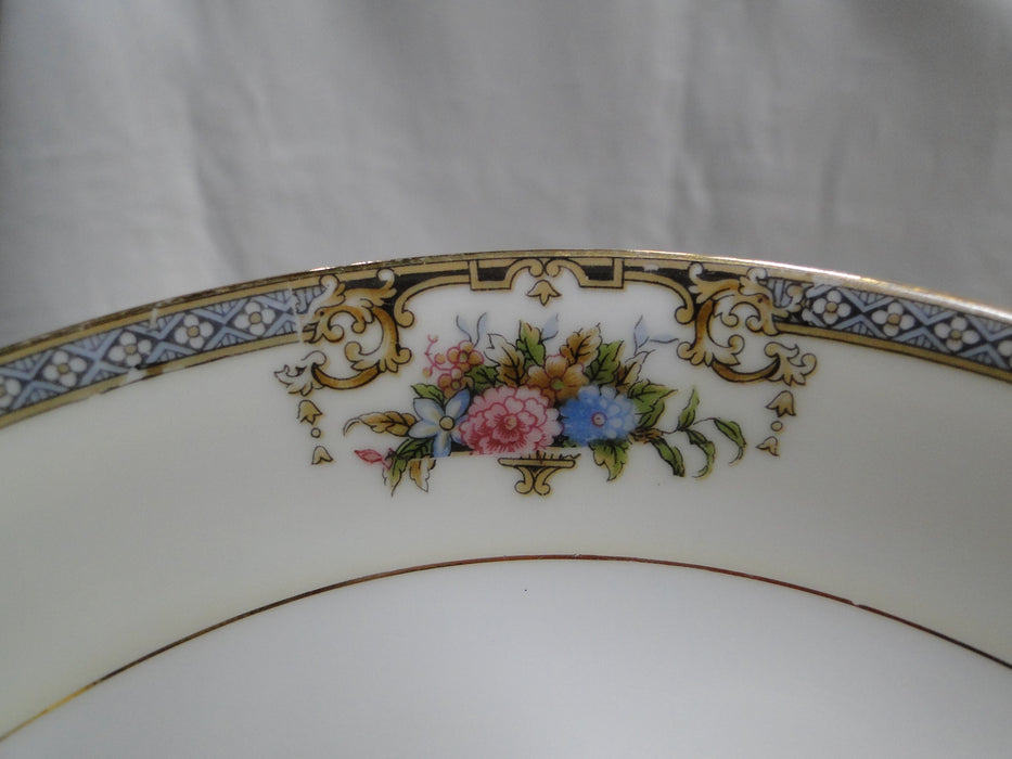 Noritake Grasmere 76567, Florals, Urns: Coupe Soup Bowl, 7 3/8", As Is