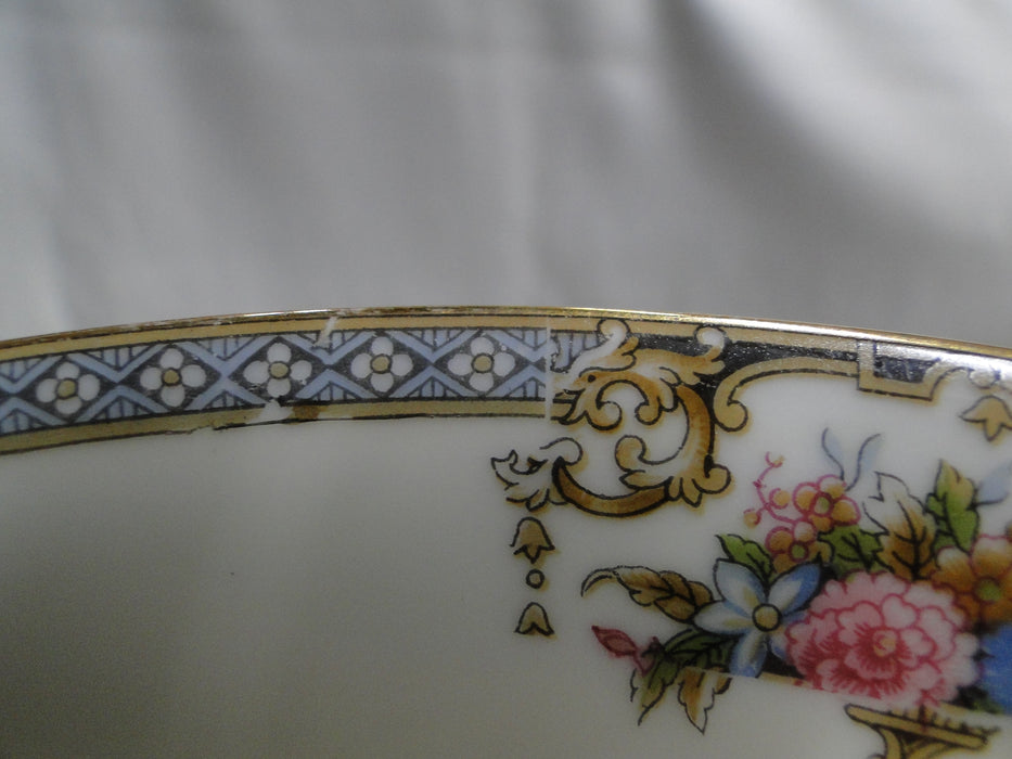 Noritake Grasmere 76567, Florals, Urns: Coupe Soup Bowl, 7 3/8", As Is
