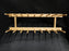 Bartelt (USA) Wooden Display Rack for Eight Plates OR Lids, 14" Long