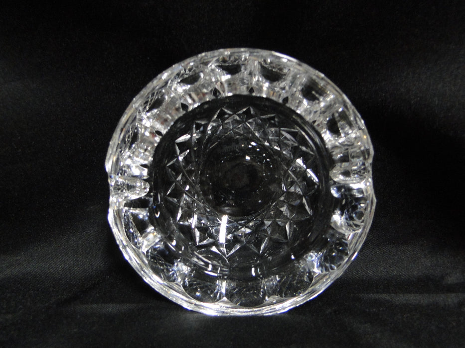 Waterford Crystal: 2-Slot Ashtray, 3 1/2" x 1" Tall, Nick