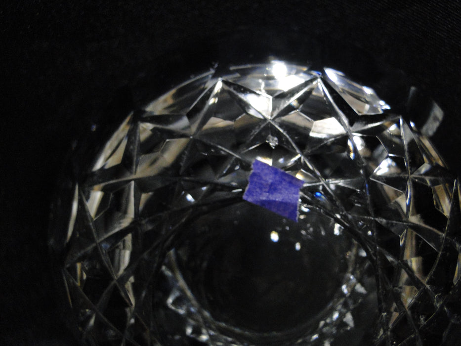 Waterford Crystal: 2-Slot Ashtray, 3 1/2" x 1" Tall, Nick