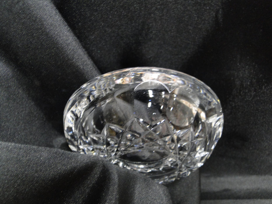 Waterford Crystal: 2-Slot Ashtray, 3 1/2" x 1" Tall, Nick