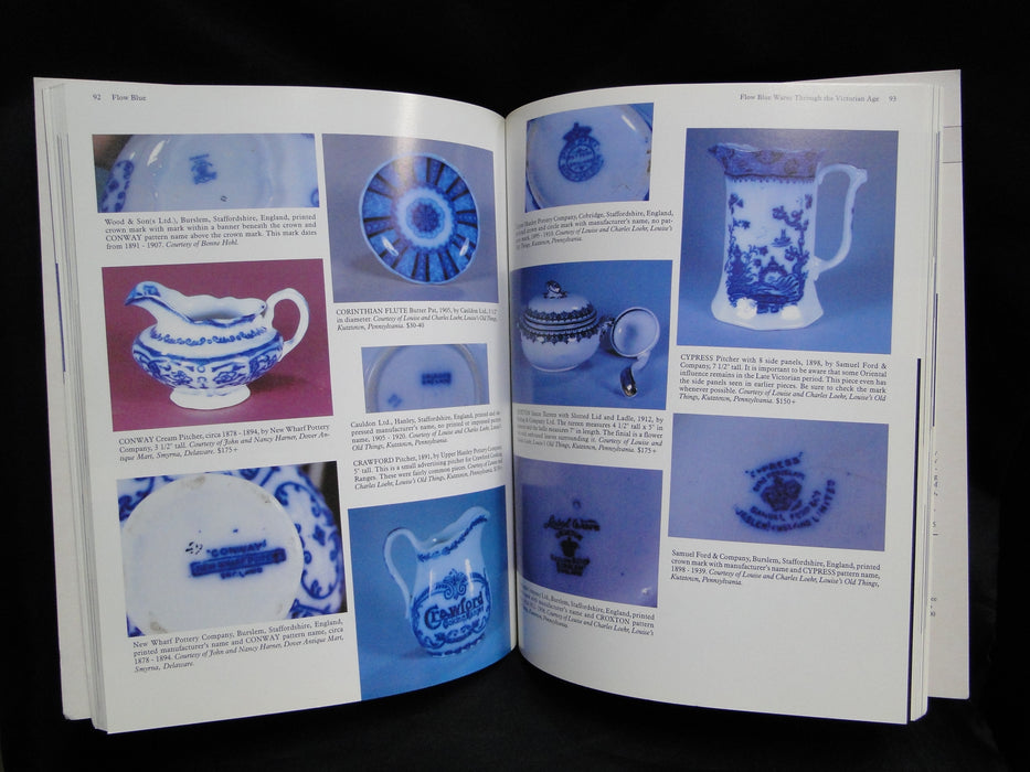 Flow Blue A Collector's Guide, 4th Edition by Jeffrey B. Snyder