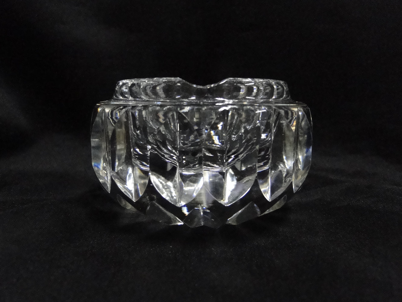 Waterford Crystal: 2-Slot Ashtray, 3 1/4" x 2" Tall, As Is