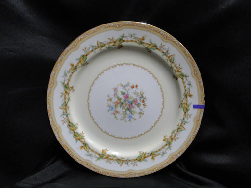 Noritake Olympia, 680, Yellow & Green Leaves: Dinner Plate, 10", As Is