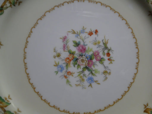 Noritake Olympia, 680, Yellow & Green Leaves: Dinner Plate, 10", As Is