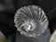 Mikasa Belle Epoque, Clear, Swirl Design: Flower Vase, 7 1/8" x 8 1/4" Tall