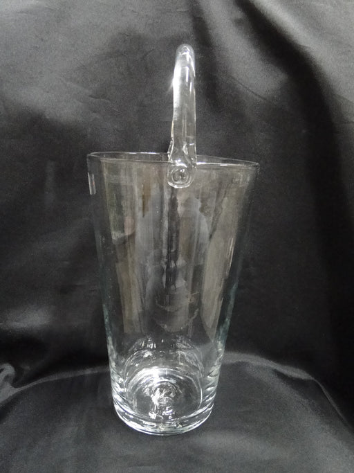 Blenko Clear, Smooth, Handmade: Bottle Chiller w/ Handle, 13 3/4" Tall
