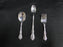 Oneida Chalice-Harmony Silverplate Flatware: 3-Piece Baby Spoons & Fork Set, Box