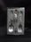 Oneida Chalice-Harmony Silverplate Flatware: 3-Piece Baby Spoons & Fork Set, Box