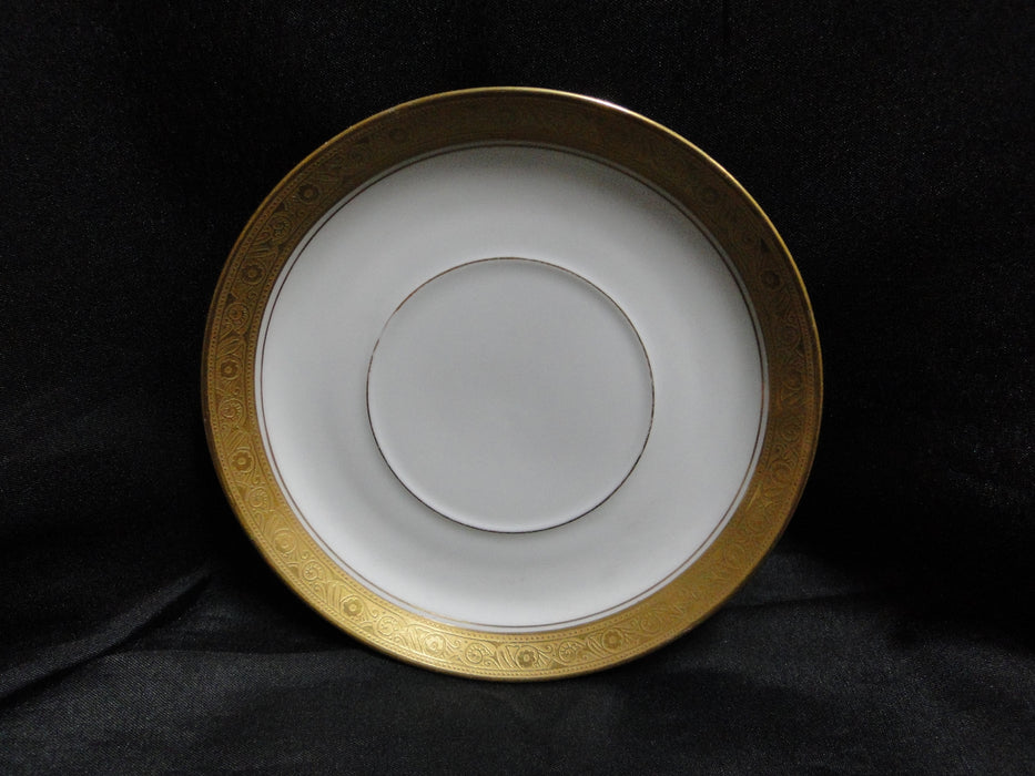 Pfeiffer & Lowenstein Antoinette, Encrusted Gold: Cup & Saucer Set (s), 1 7/8"
