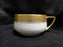 Pfeiffer & Lowenstein Antoinette, Encrusted Gold: Cup & Saucer Set (s), 1 7/8"