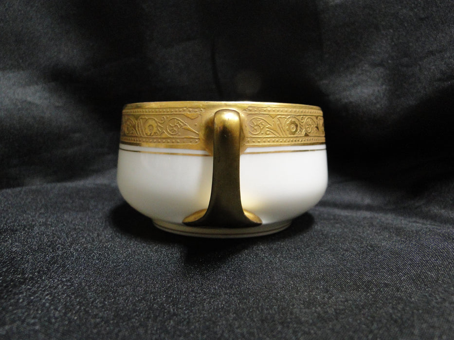 Pfeiffer & Lowenstein Antoinette, Encrusted Gold: Cup & Saucer Set (s), 1 7/8"