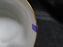Pfeiffer & Lowenstein Antoinette, Encrusted Gold: Cup & Saucer Set, 1 7/8", Nick