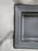 Jars Tourron Gris Ecorce, Blue/Grey & Black: Rectangular Platter (s), 11 7/8"