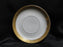 Pfeiffer & Lowenstein Antoinette, Encrusted Gold: 5 1/2" Saucer Only, No Cup