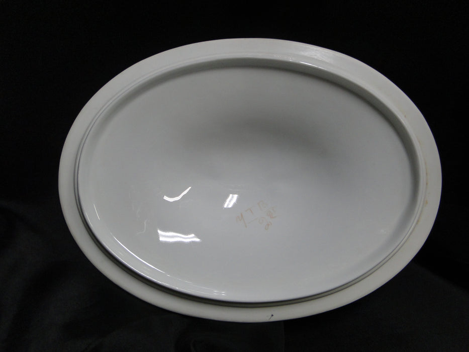Rosenthal Botticelli Shape, Gold Leaves: Oval Serving Bowl & Lid & Handles